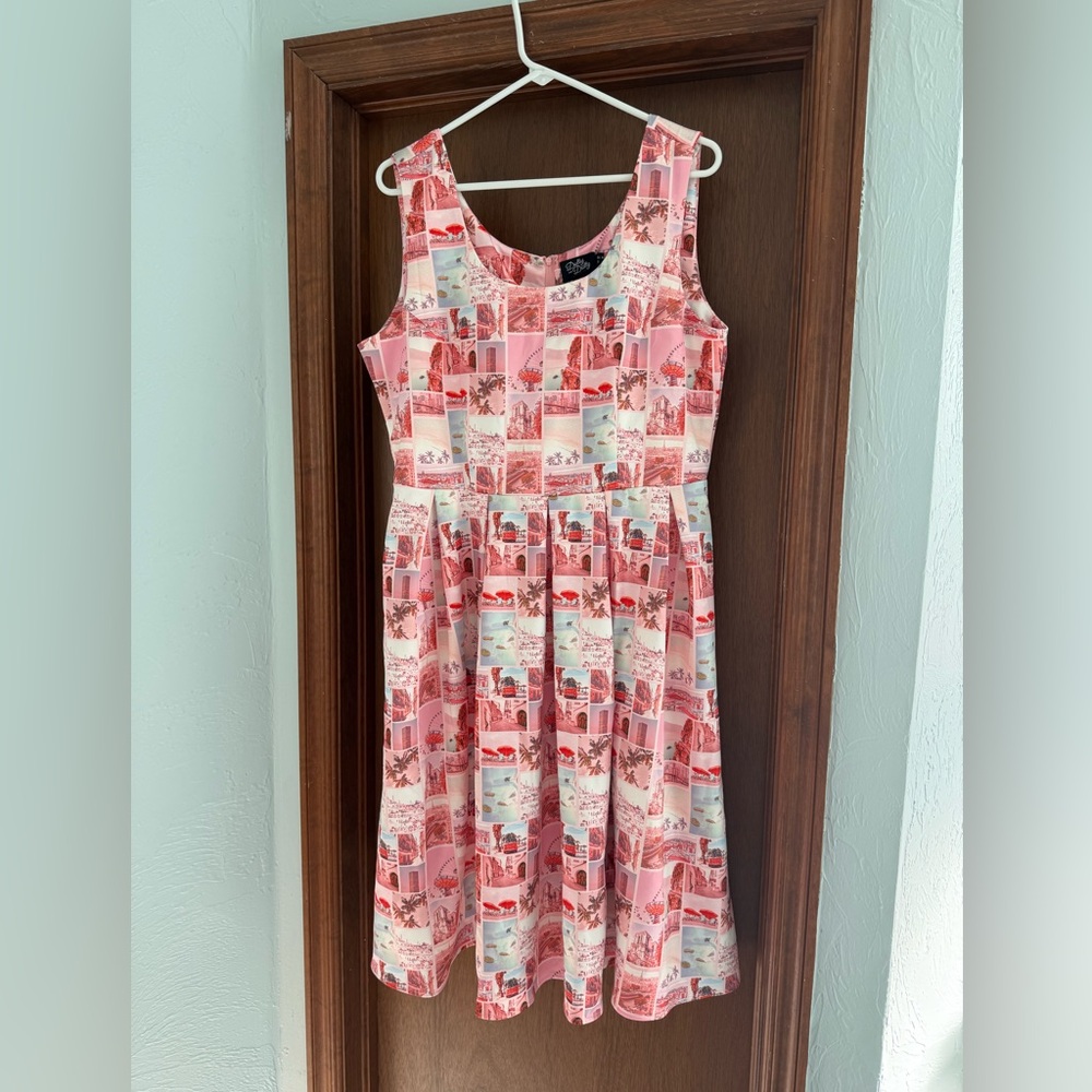 NWOT Pink Postcard Dress-Size 12